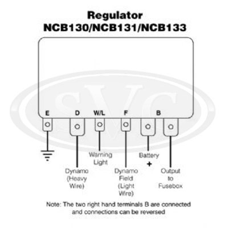Voltage regulator/cut out - RB340 22 Amp 12V - as NCB130