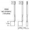 dynamo and starter brush sets