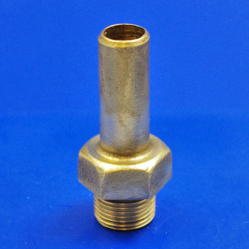 Brass heater connection