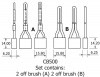 dynamo and starter brush sets