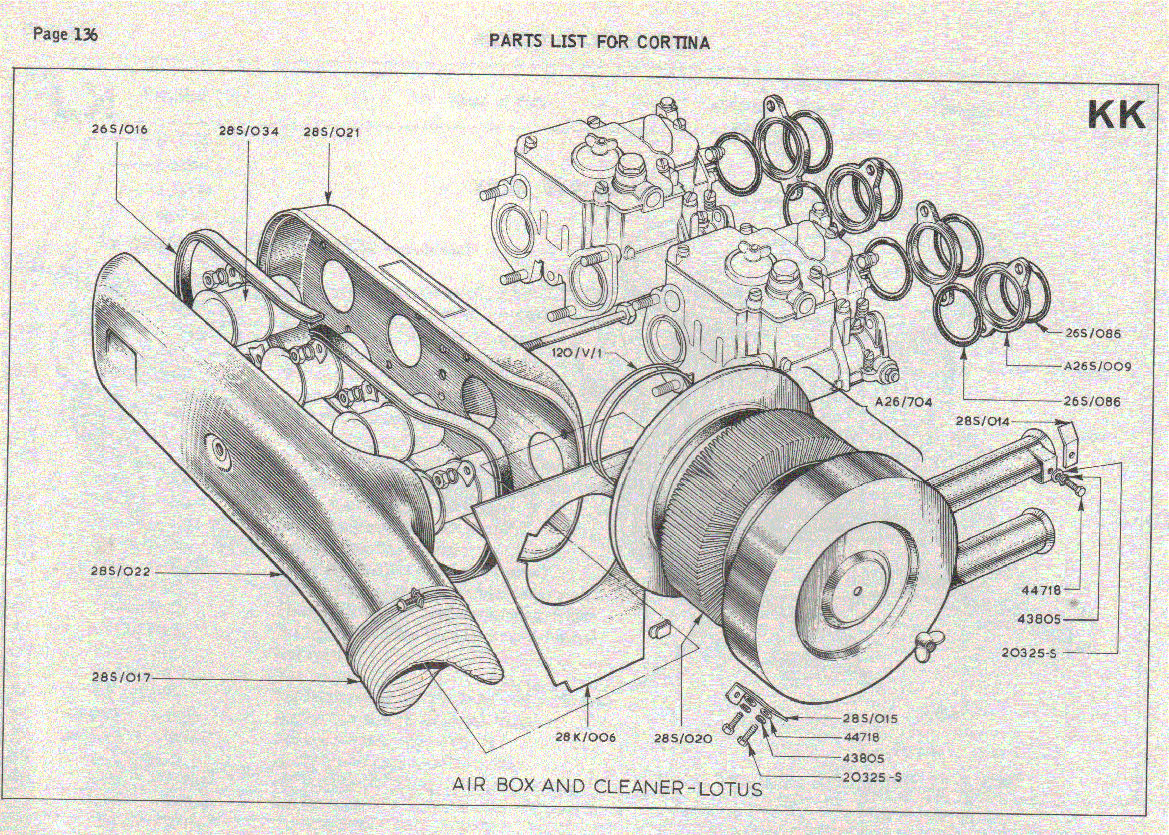 Ford Cortina Engine Diagram