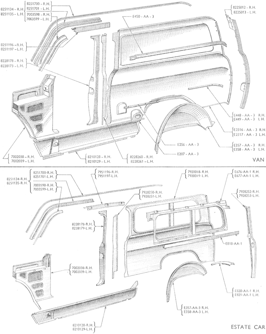 Ford vans body part #3