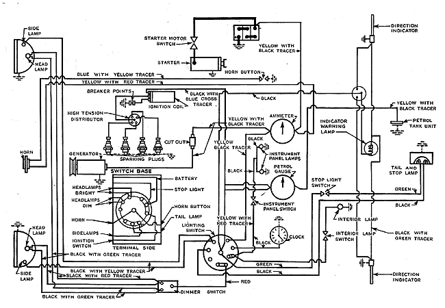 143: wiring diagram E83W prior 1945 | Small Ford Spares 1930 chevrolet wiring diagram schematic 