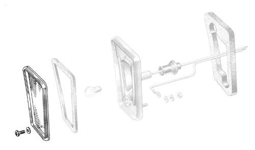 front right side lens