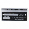 chassis commission plate - rectangle