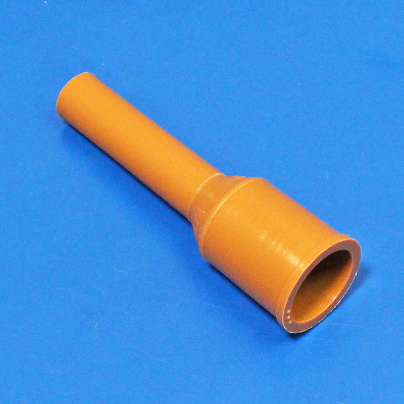 Straight suppressed spark plug cap