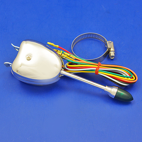 Column mounted indicator switch - Chrome body, illuminated