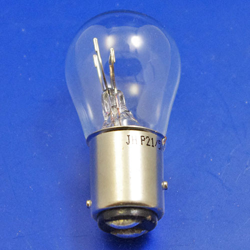 6 volt double contact BAY15D offset pin 21/5 watt auto bulb