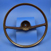 steering wheel - brown