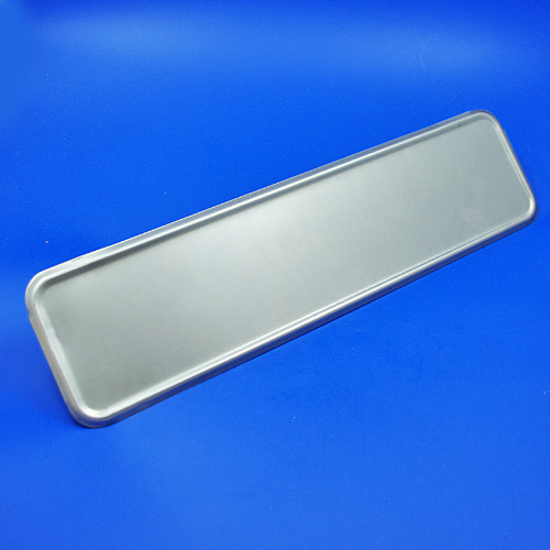 Pressed steel number plate back plates