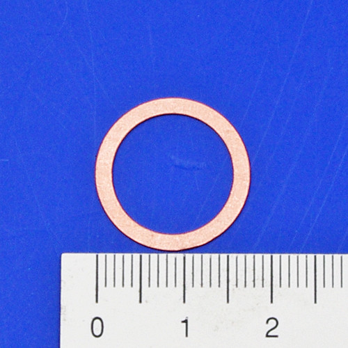 Solid copper washer - 1/4