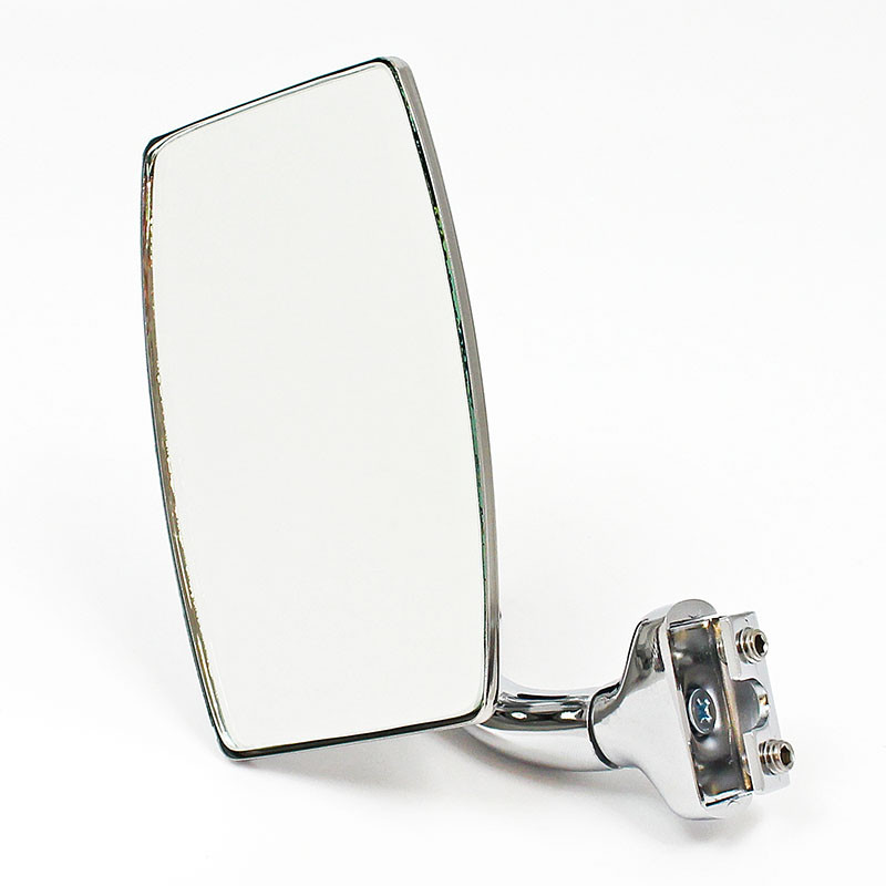 Clamp on mirror  - Quarterlight mount, curved arm