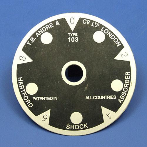 T B Andre indicator dial - 103