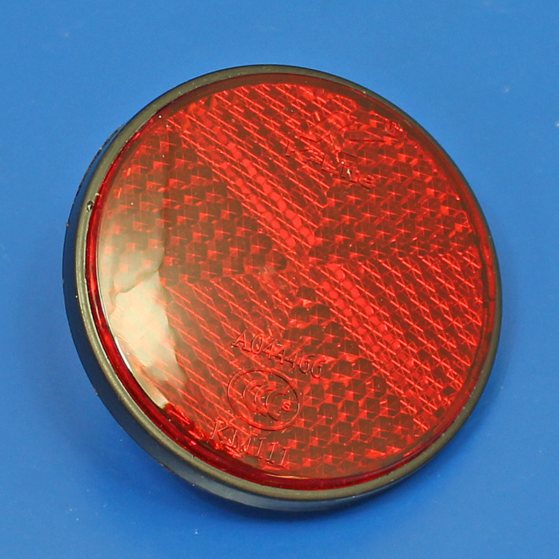 Reflector with mounting plate and stud - 45mm diameter