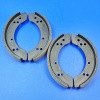 Rear brake shoe set 7 inch