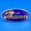 Thames enamel badge blue