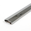 Chrome bonnet strip hinge - 845mm length