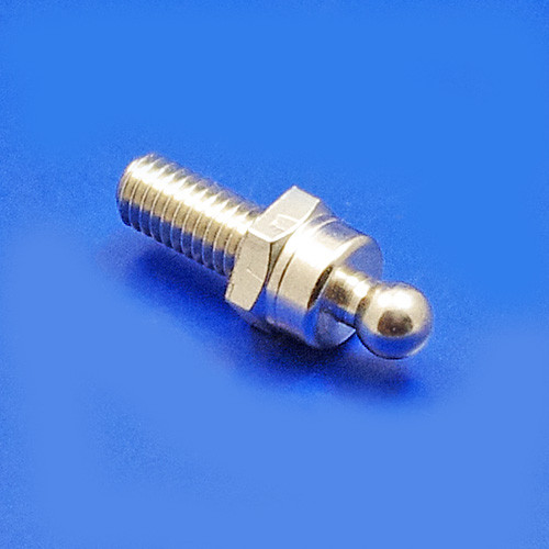 Tenax snap fastener stud - Short 2BA thread with shoulder