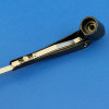 Wiper arm - Pre-war pattern, BLACK, to suit 3/16" or 1/4" diameter drive shafts and slot end blade fitting