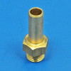 Brass heater connection