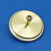 Metal surround reflector - 42mm diameter, rear stud thread