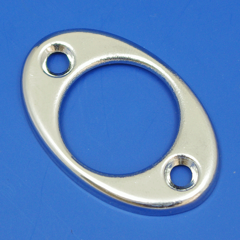 Escutcheon plate - 45mm x 28mm