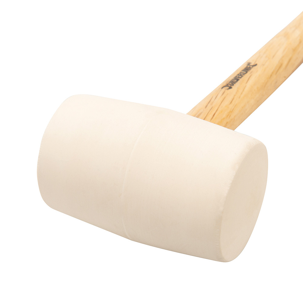 16 oz White Rubber Mallet