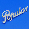 Ford Popular Rear Script Badge