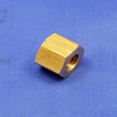 Brass manifold nut - 1/4