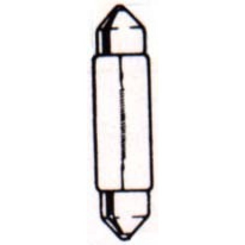 6 volt 3 watt festoon bulb 7.5mm x 35mm - indicator auto bulb
