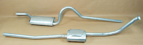 exhaust system 123E saloon 1198cc