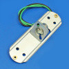 Rear lamp bulbholder and base plate