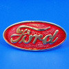 Ford enamel badge red