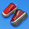 Angled wing mounting rear lamp assembly (PAIR)