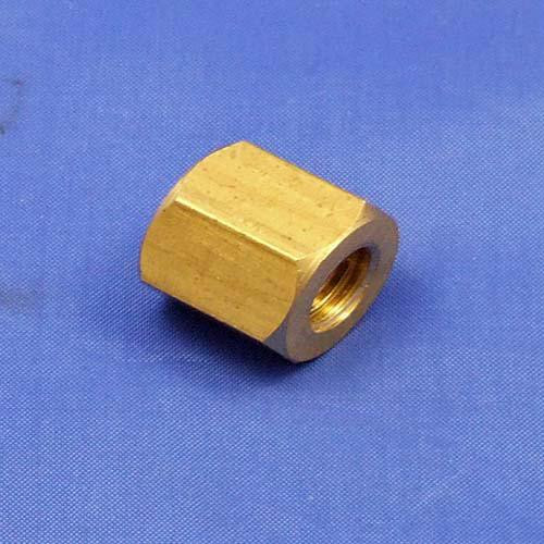 Brass manifold nut - 3/8