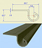 Folded side strip flange - 1220mm length