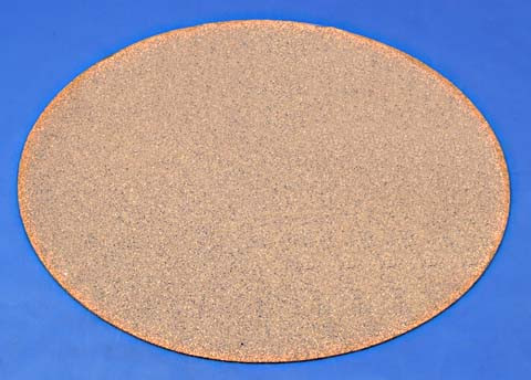 Cork sheet - 385mm diameter, 1.6mm thick