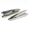 chrome super wing finish trim chevron