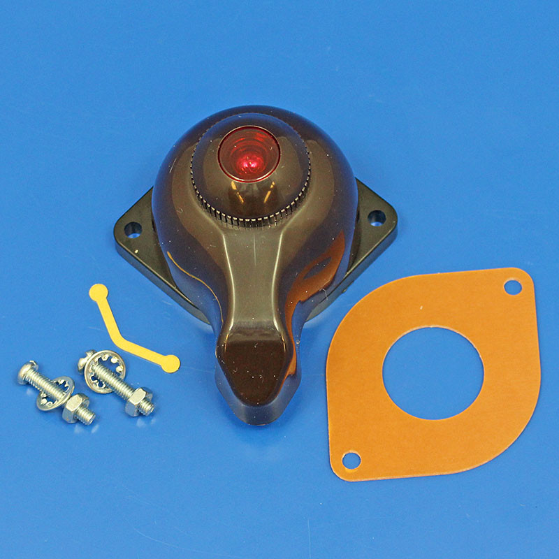 SPB120 type surface mounted indicator switch - BROWN, equivalent to Lucas 31190D