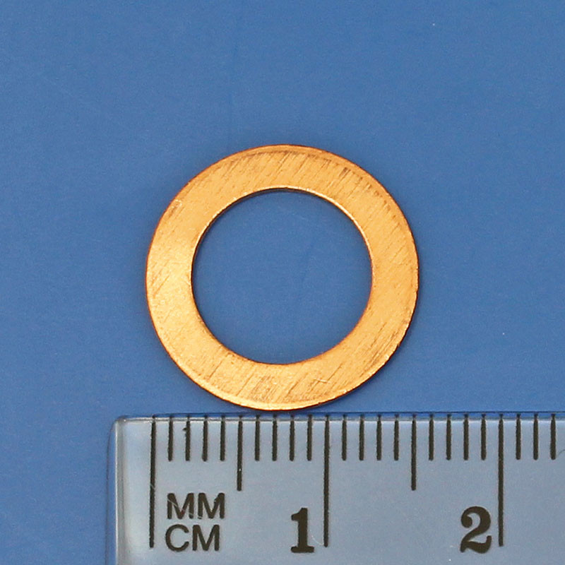 M10 Solid Copper Washer