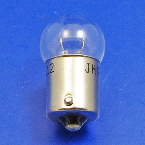 6 volt single contact SCC BA15s 5 watt auto bulb