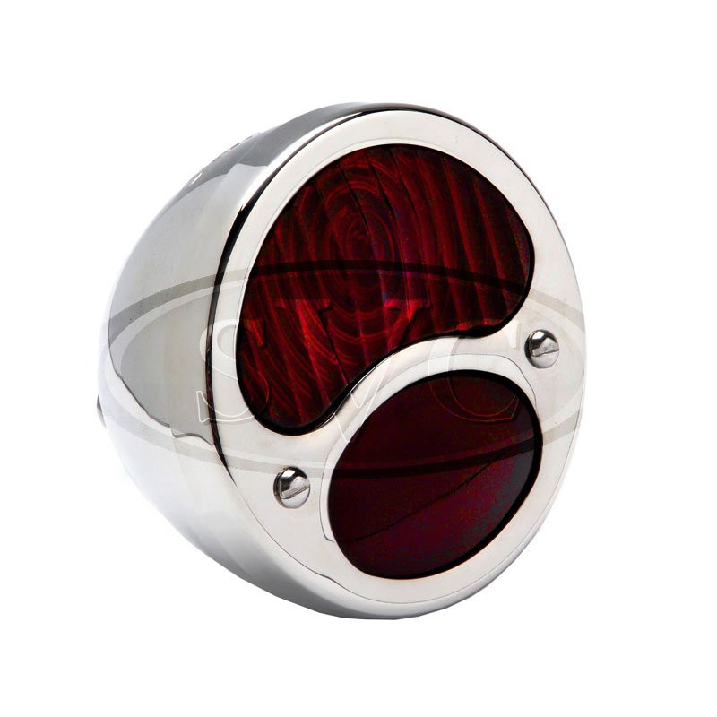 'Duolamp' rear lamp - Red/Red or Red/Amber main lens and with/without side number plate illumination - Red/red without number plate illumination