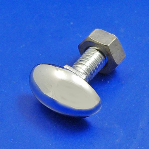 Oval head bumper bolt - 25mm x 16mm, 5/16