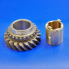 intermediate gear with shaft sleeve