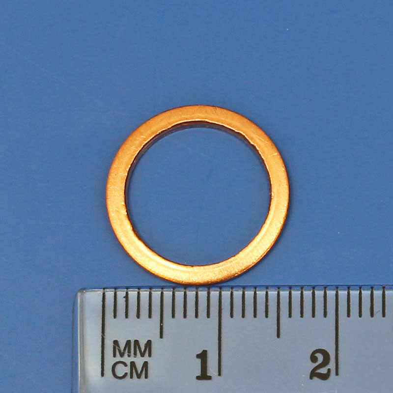 M12 Solid Copper Washer