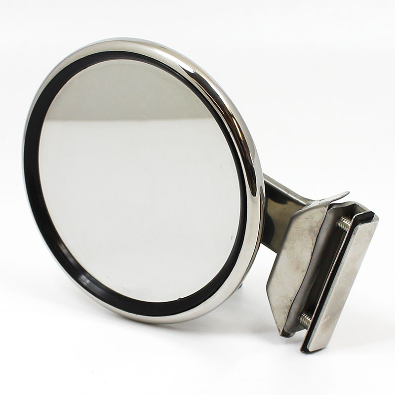 Circular clamp on mirror - 4