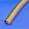 Draught excluder - Snap on, woven cover and 8mm diameter bead