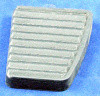 Brake pedal rubber