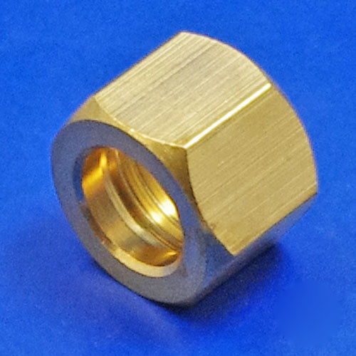 Solder type fitting nut