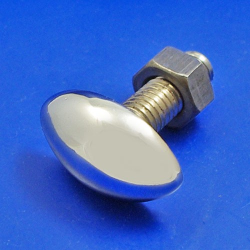 889B oval head bumper bolt Chrome Fittings and Body Parts Classic